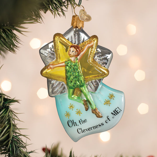 Clever Peter Pan Ornament