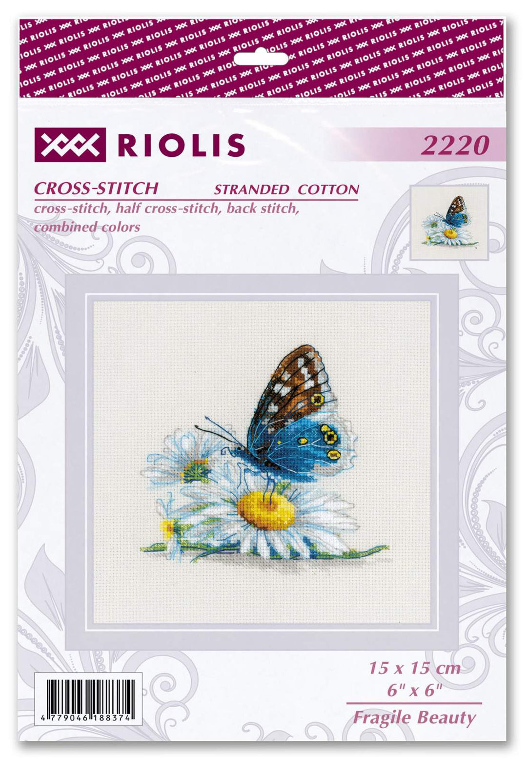 Fragile Beauty R2220 Counted Cross Stitch Kit