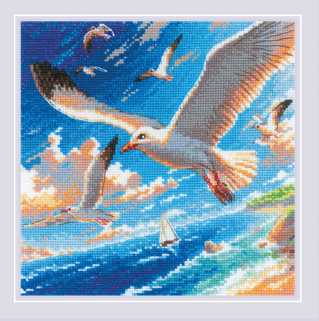 Sea Breeze  R2232 Counted Cross Stitch Kit