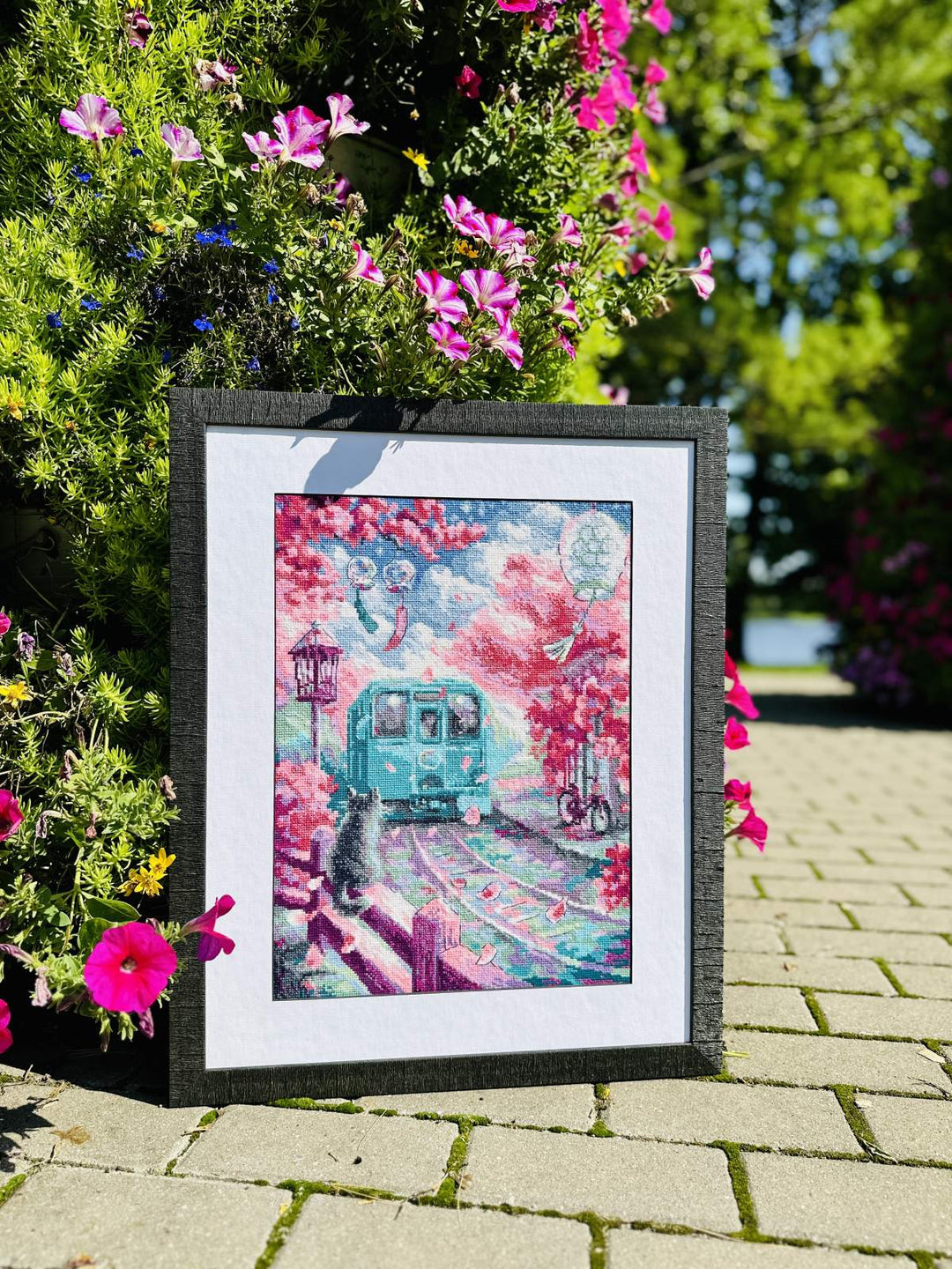 Spring Express R2233 Counted Cross Stitch Kit