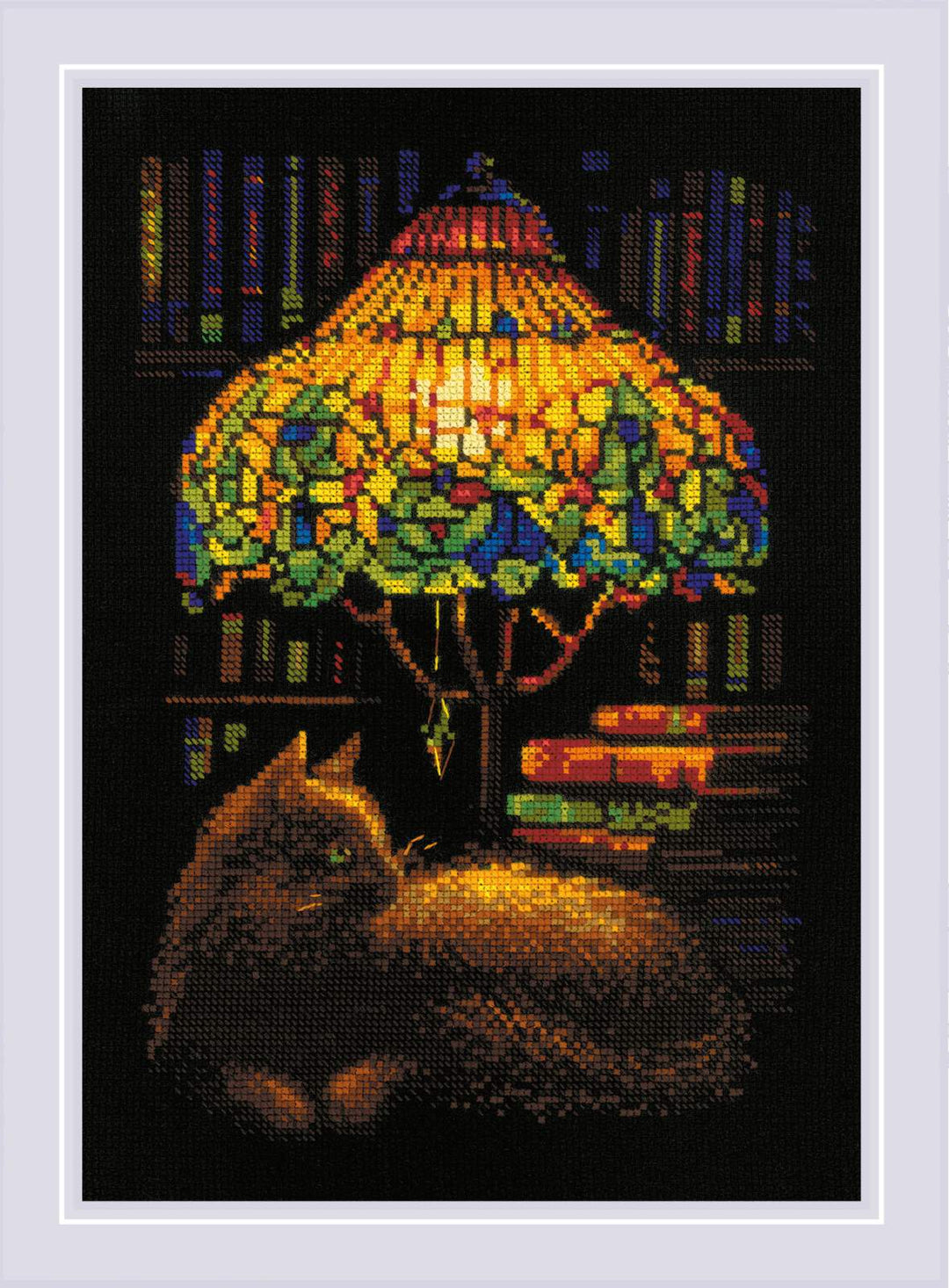 Book Evening R2281 Counted Cross Stitch Kit