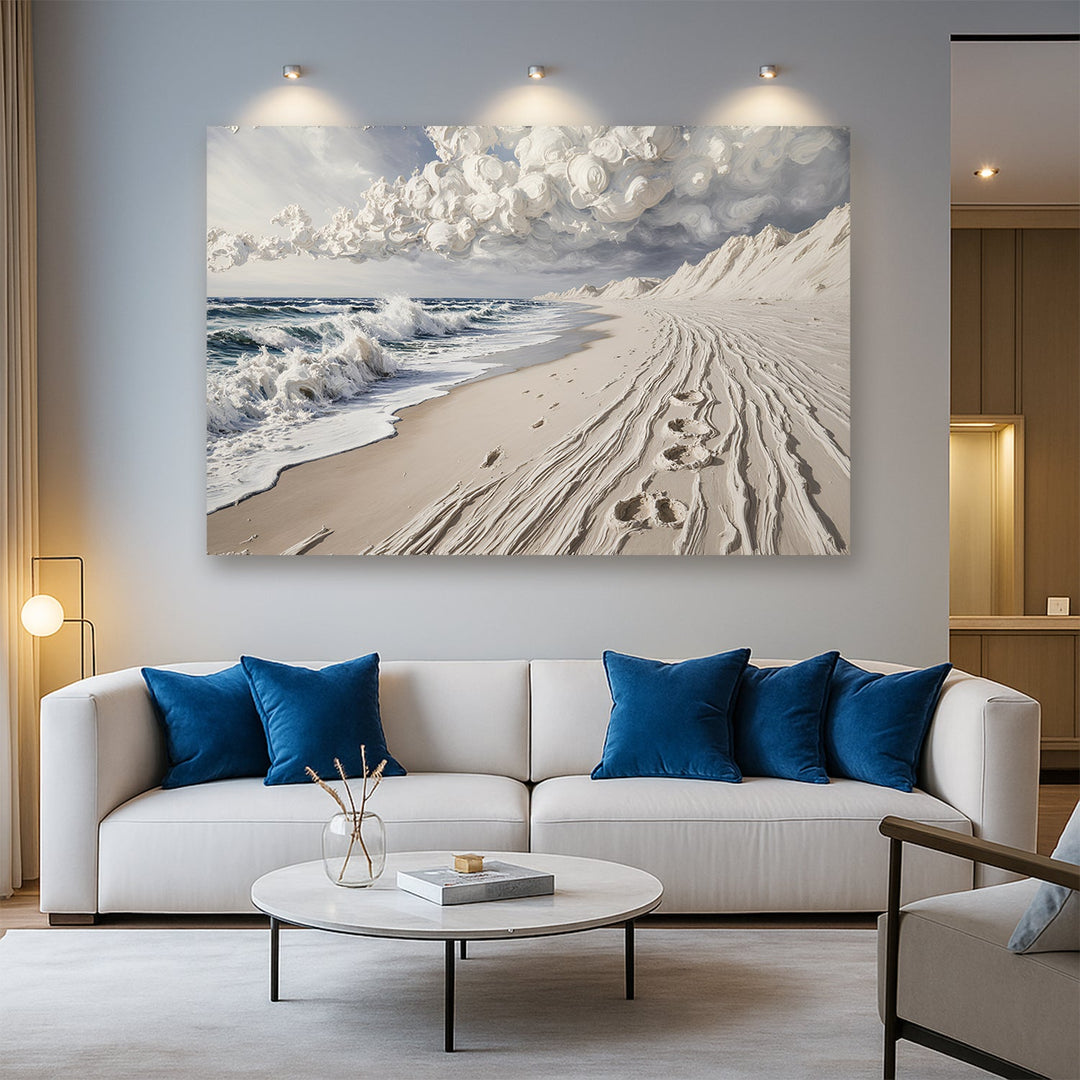 Footprints in the Sand Wall Art