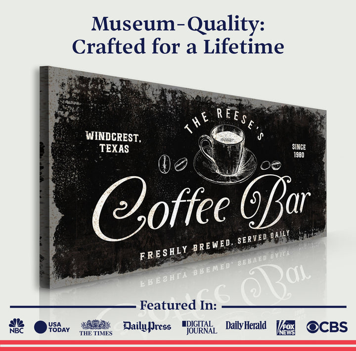 Coffee Bar Sign V