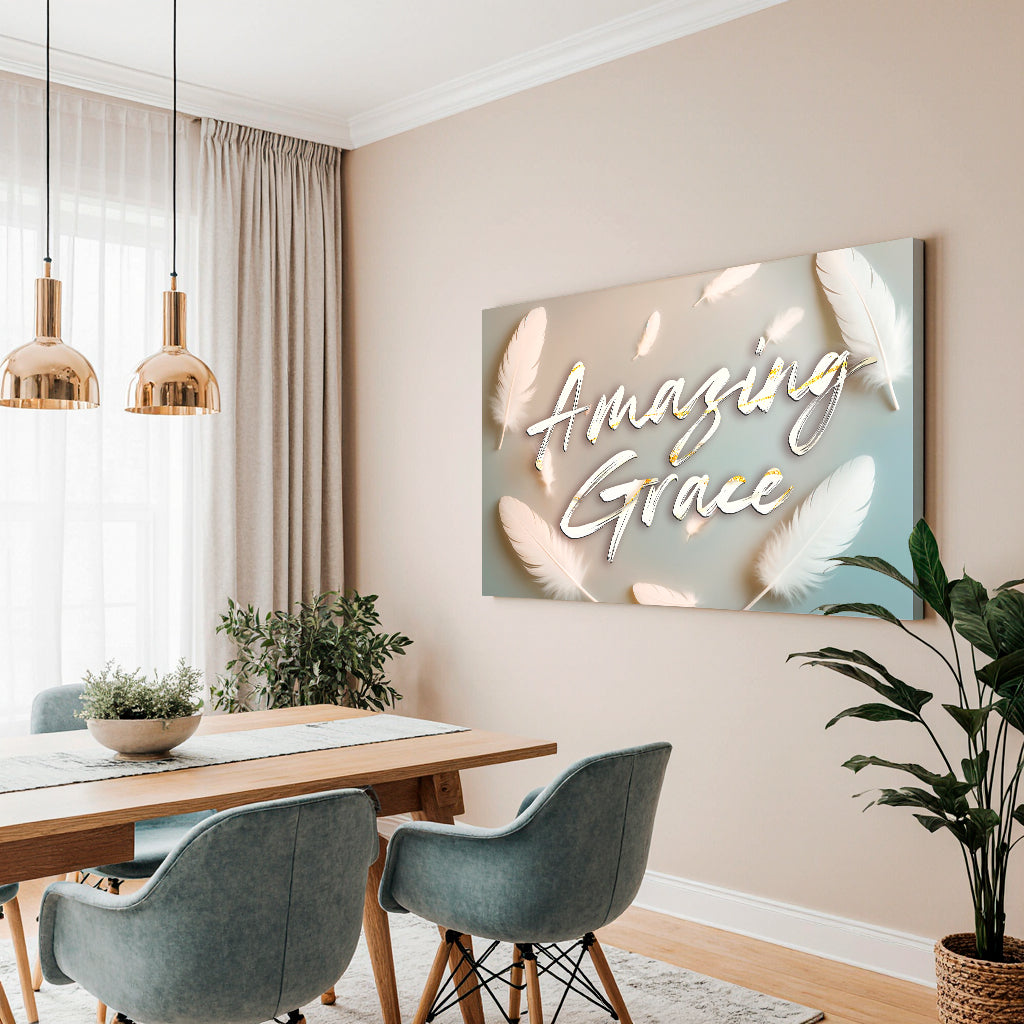 Amazing Grace Faith Wall Sign