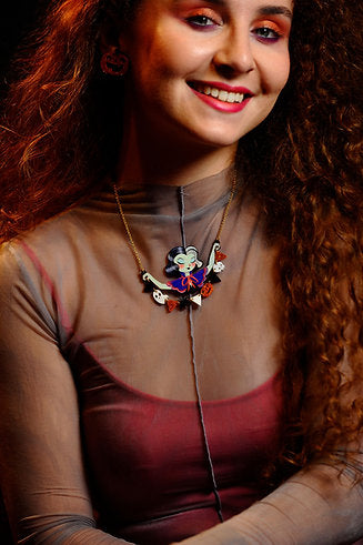 Halloween Garland Necklace by Laliblue