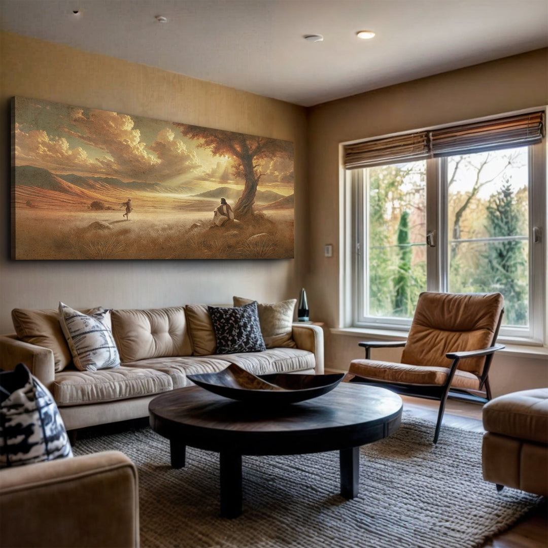 The One Who Returned - Faith Wall Art