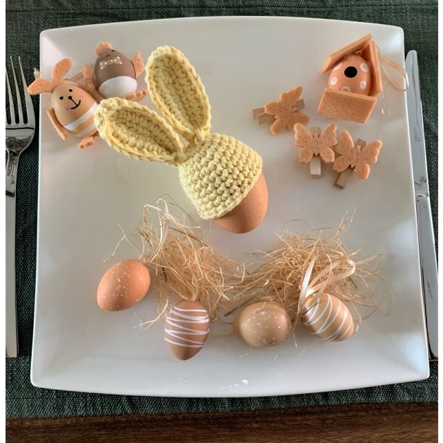 DIY Crochet Pattern Easter Bunny Egg Warmers PAK329