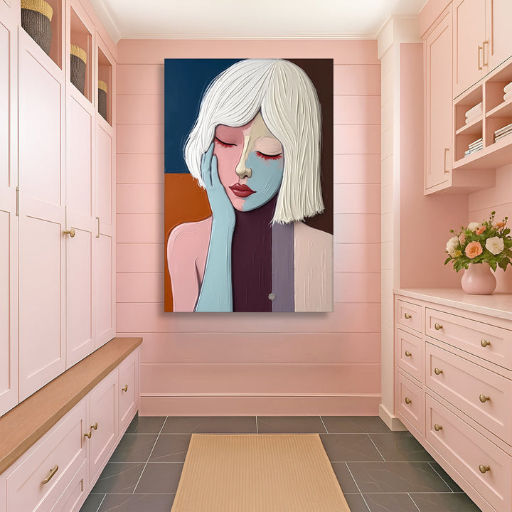 Abstract Portrait Wall Art