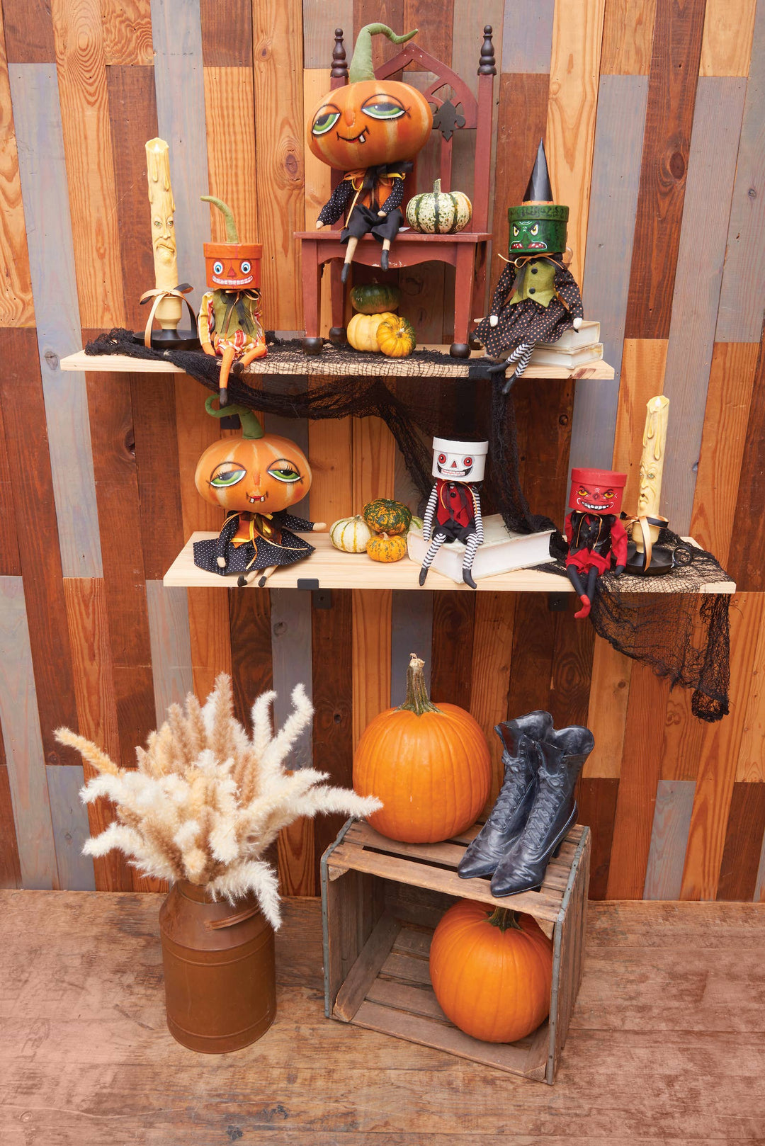 Genny Gathered Traditions Box Head Art Doll