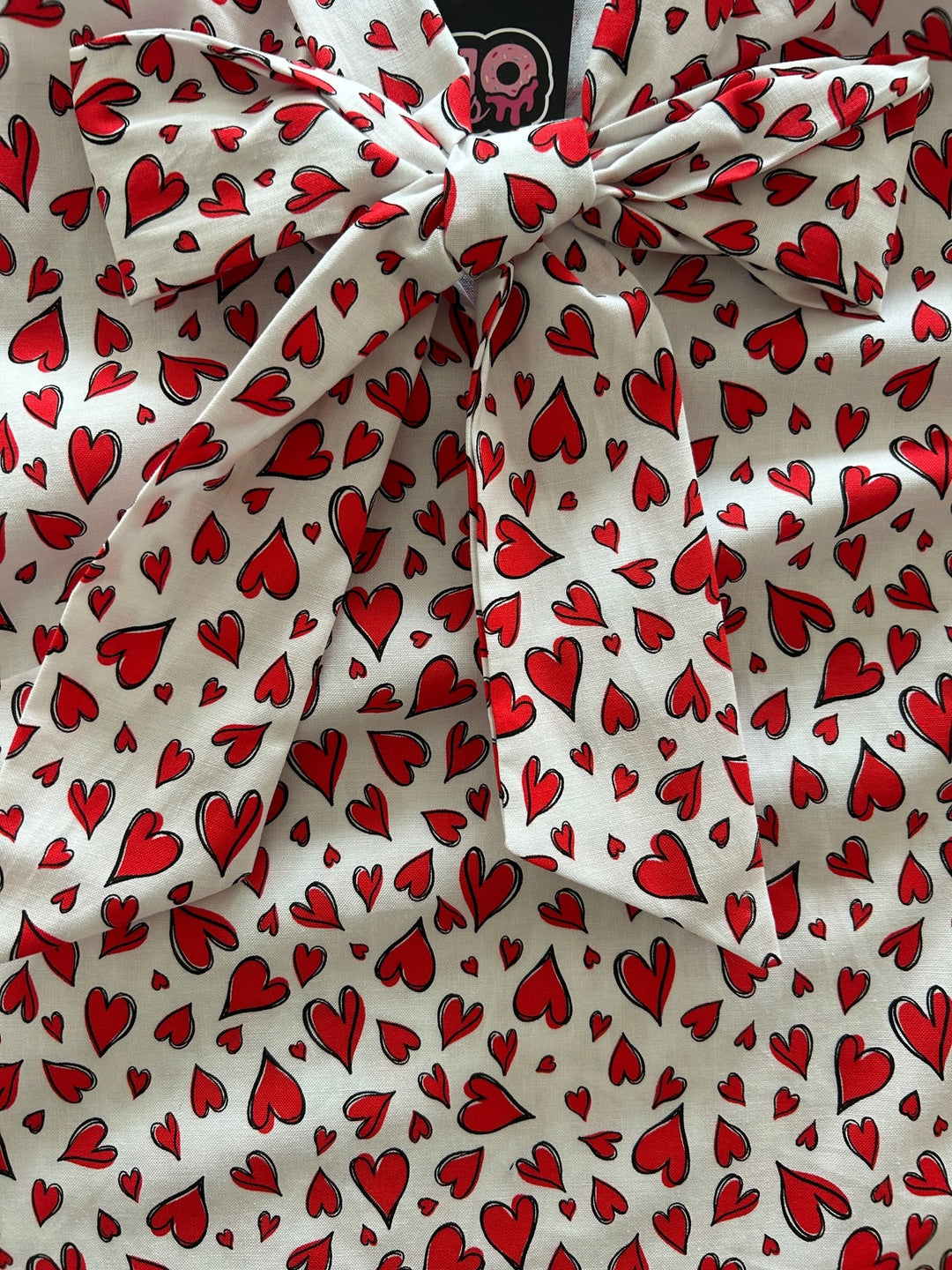 Hearts Bow Top
