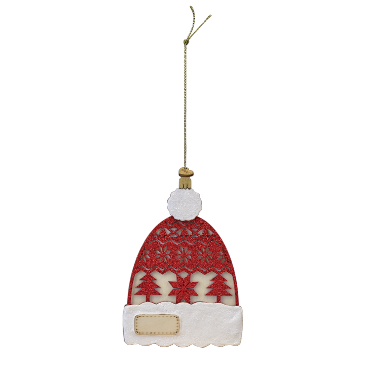 Cozy Cap Surprise Ornament