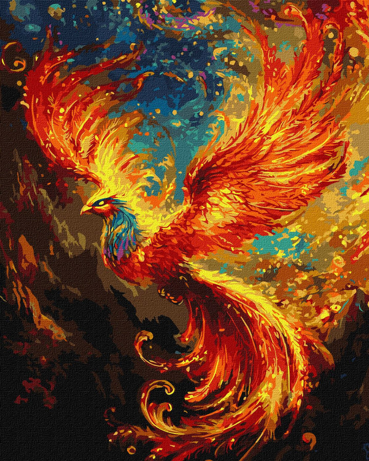 Painting by Numbers kit The firebird KHO5152