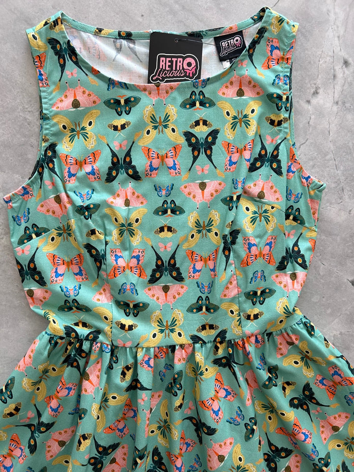 Butterflies Vintage Dress