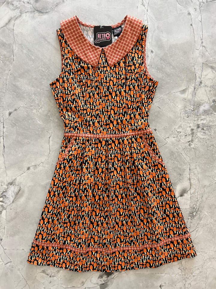 Mushroom Collared Dress