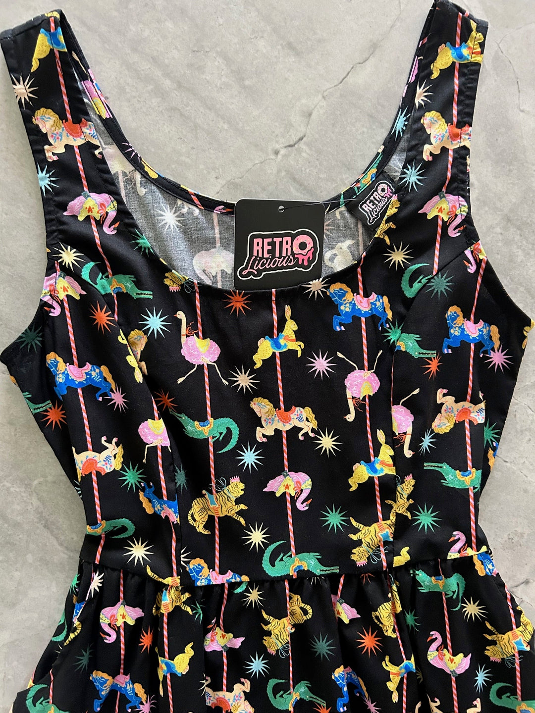 Carousel Shorter Fit & Flare Dress