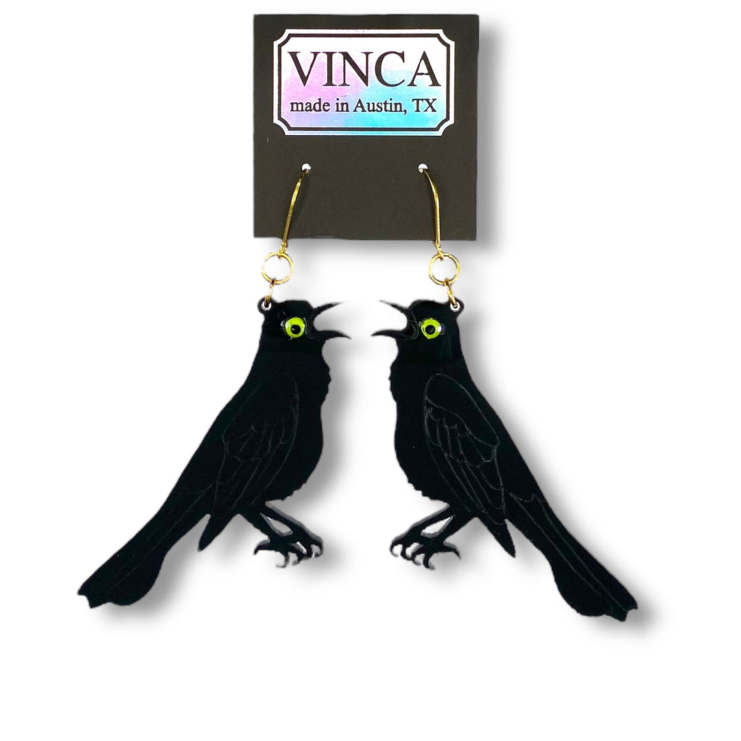 Grackle Dangle Earrings