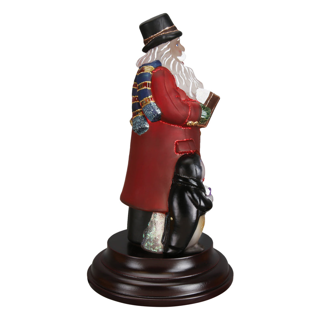 Caroling Santa Night Light