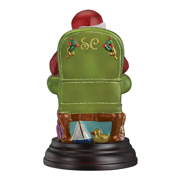 Santa Checking His List Light