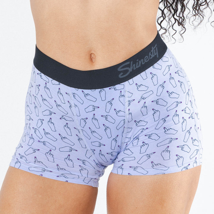 The Little Birdy | Middle Finger Women’s Boxers