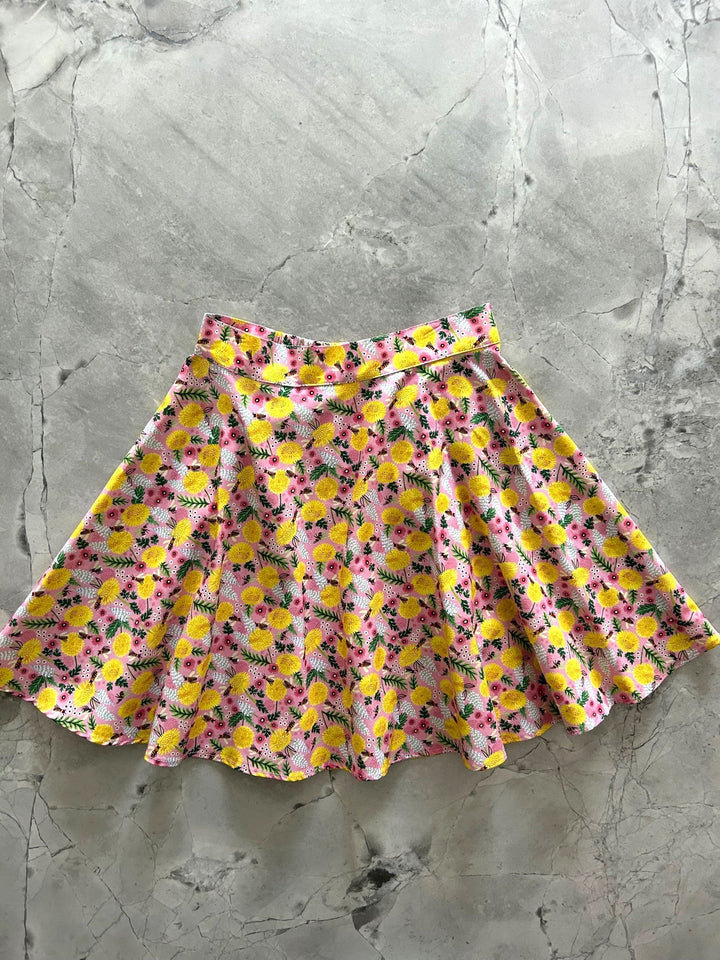 Bees & Dandelions Skater Skirt