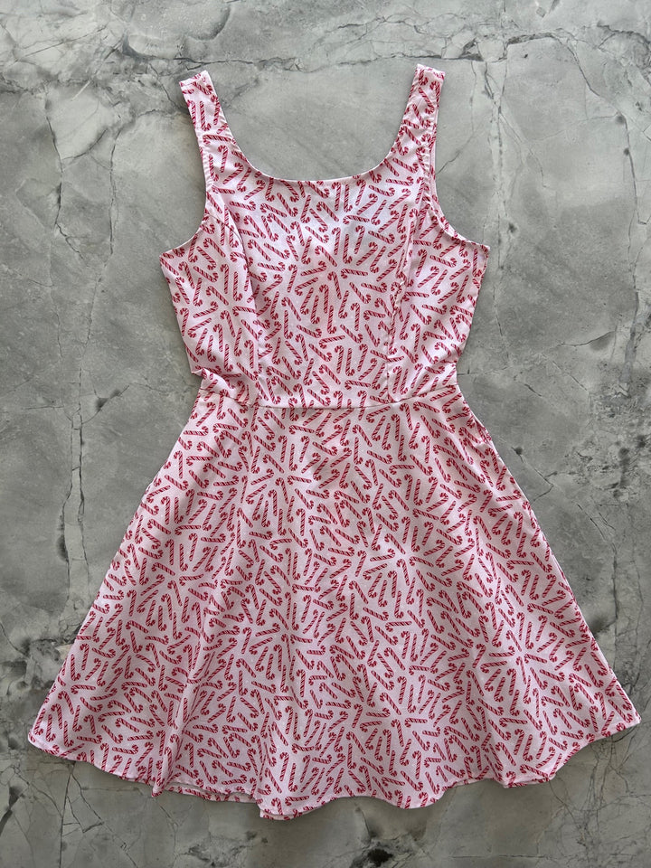 Candy Cane Skater Dress