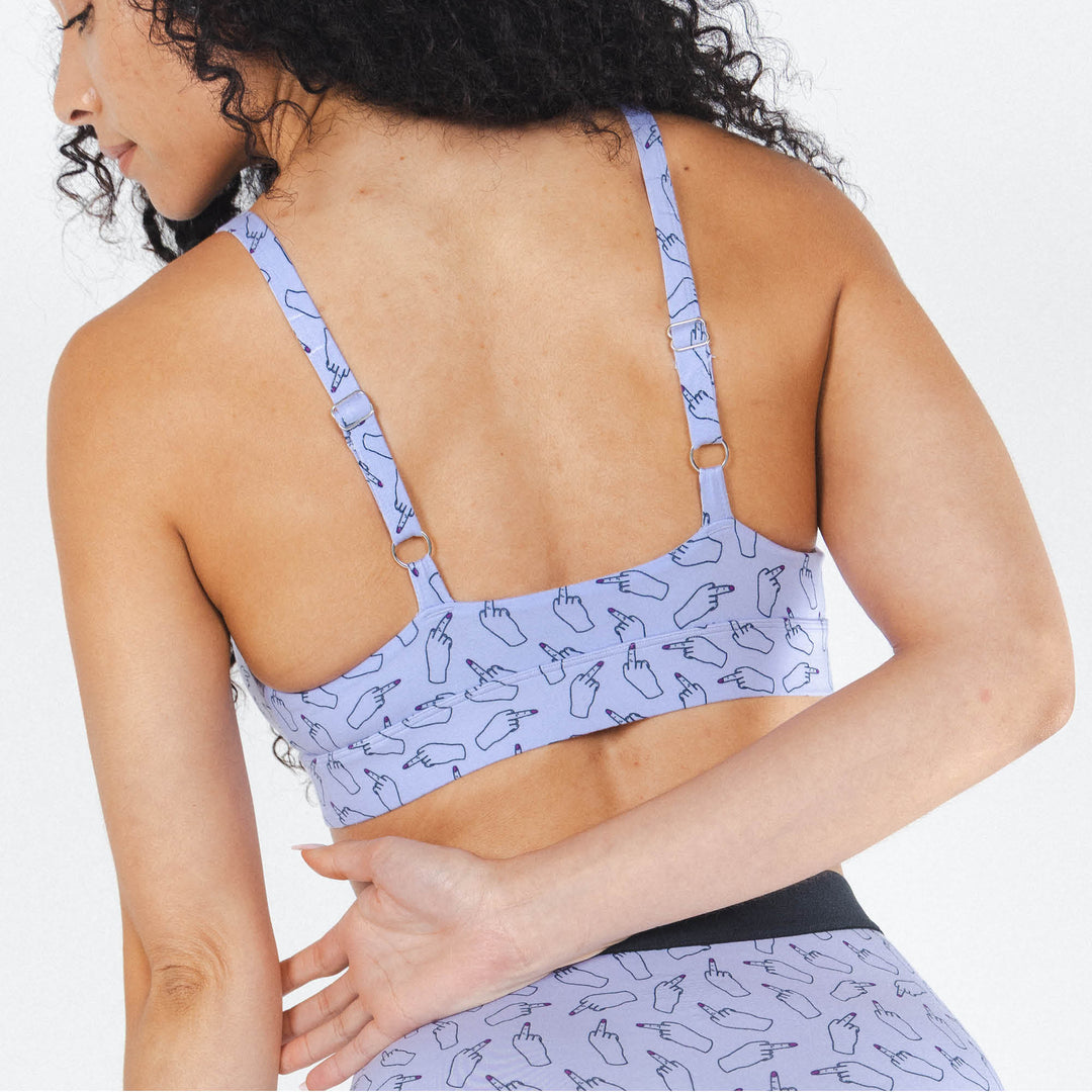 The Little Birdy | Middle Finger Boob Hammock™ Plunge Bralette