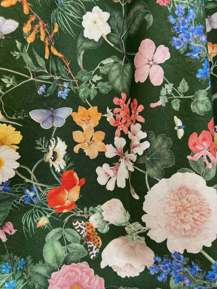 Dark Floral Doris Skirt