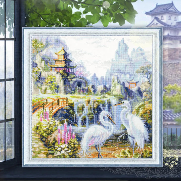 Happy Morning 550-756 Counted Cross-Stitch Kit