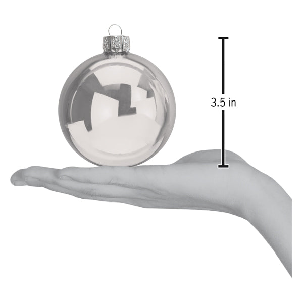 Metallics Balls - 3.5" 6 Count Ornament