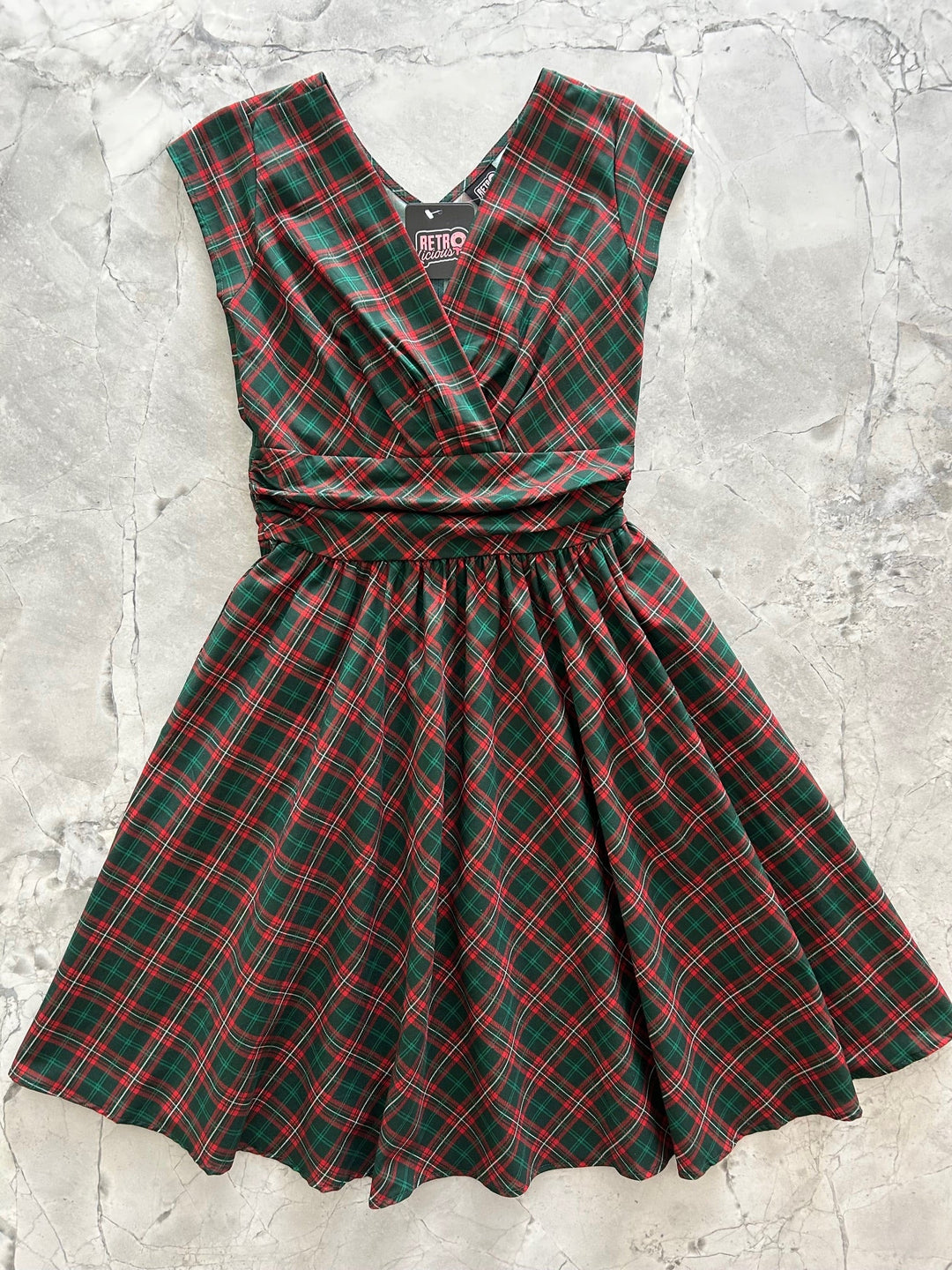 Holiday Plaid Greta Dress