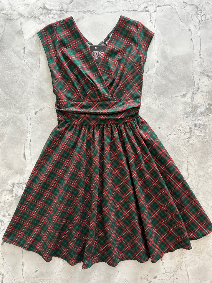 Holiday Plaid Greta Dress