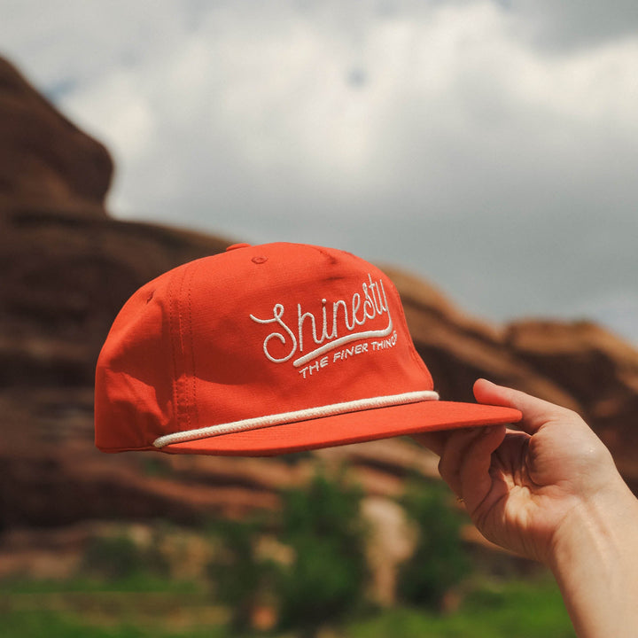 The Finer Things | Rust Orange Shinesty Snapback Hat