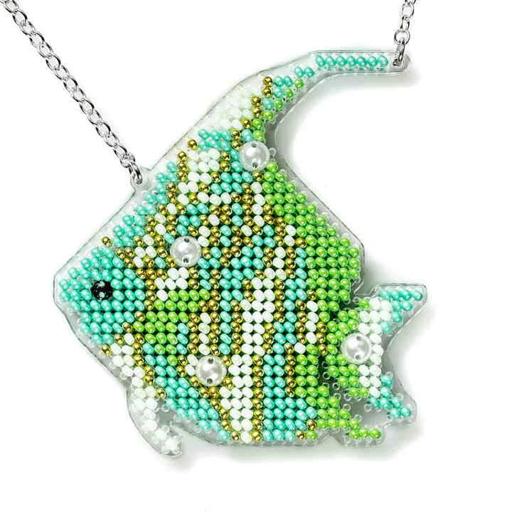 Set for embroidery with beads on a plastic base FLPL-100