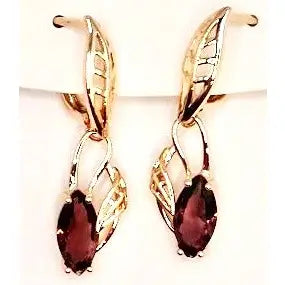 Filagree Leaf Earrings