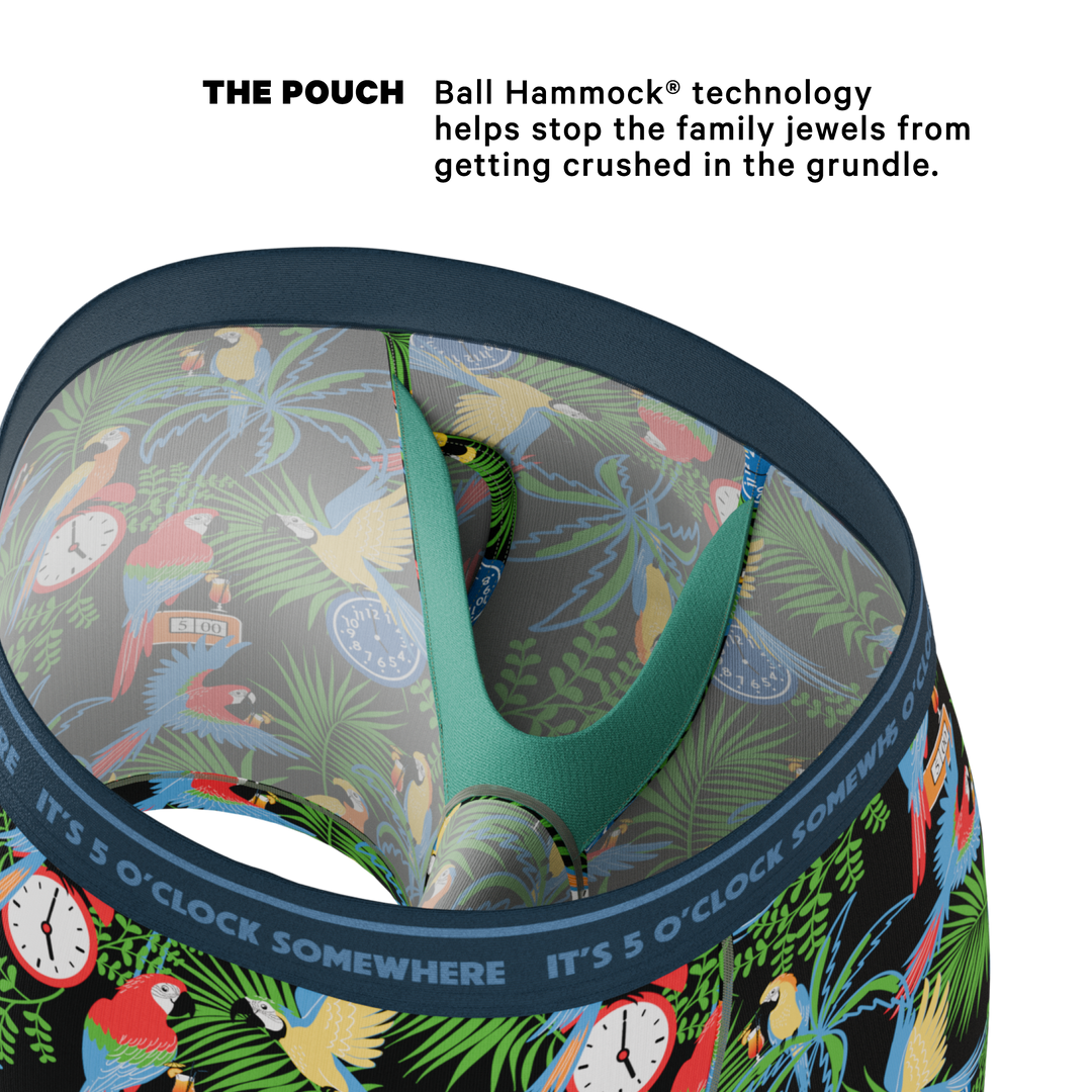 The 5 O'Clock Somewhere | Margaritaville® Ball Hammock® Pouch Underwear With Fly