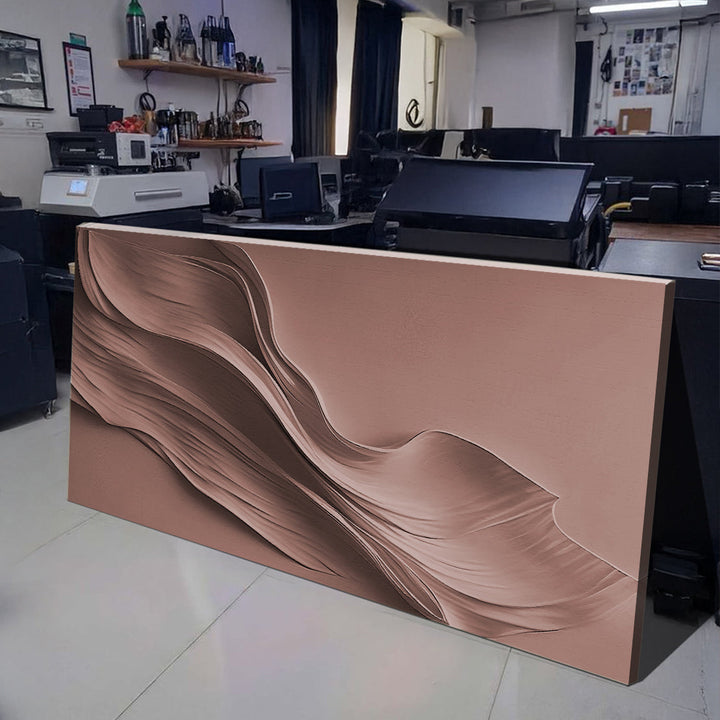 Warm Terracotta Minimalist Wall Art