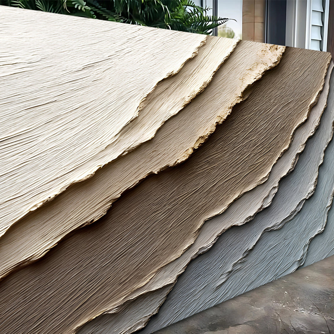 Abstract Earth Tones Wall Art