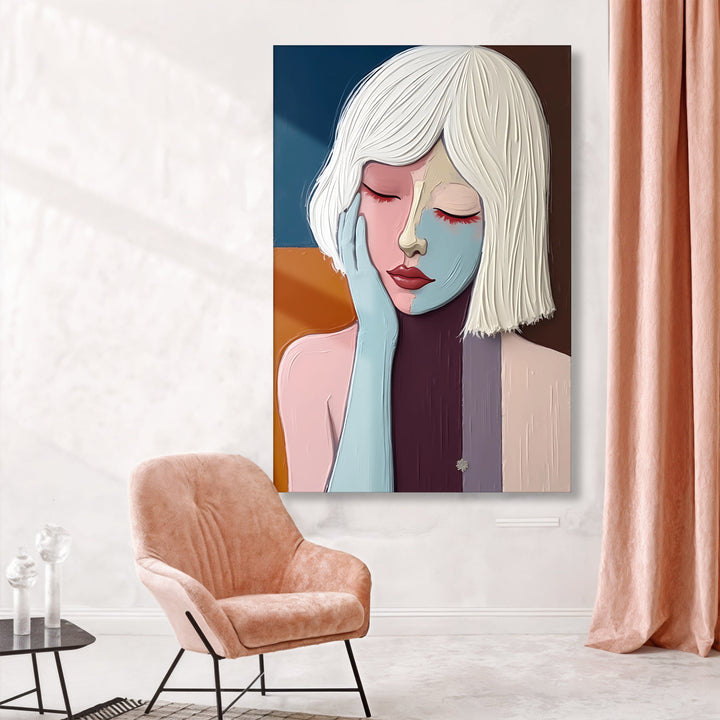Abstract Portrait Wall Art