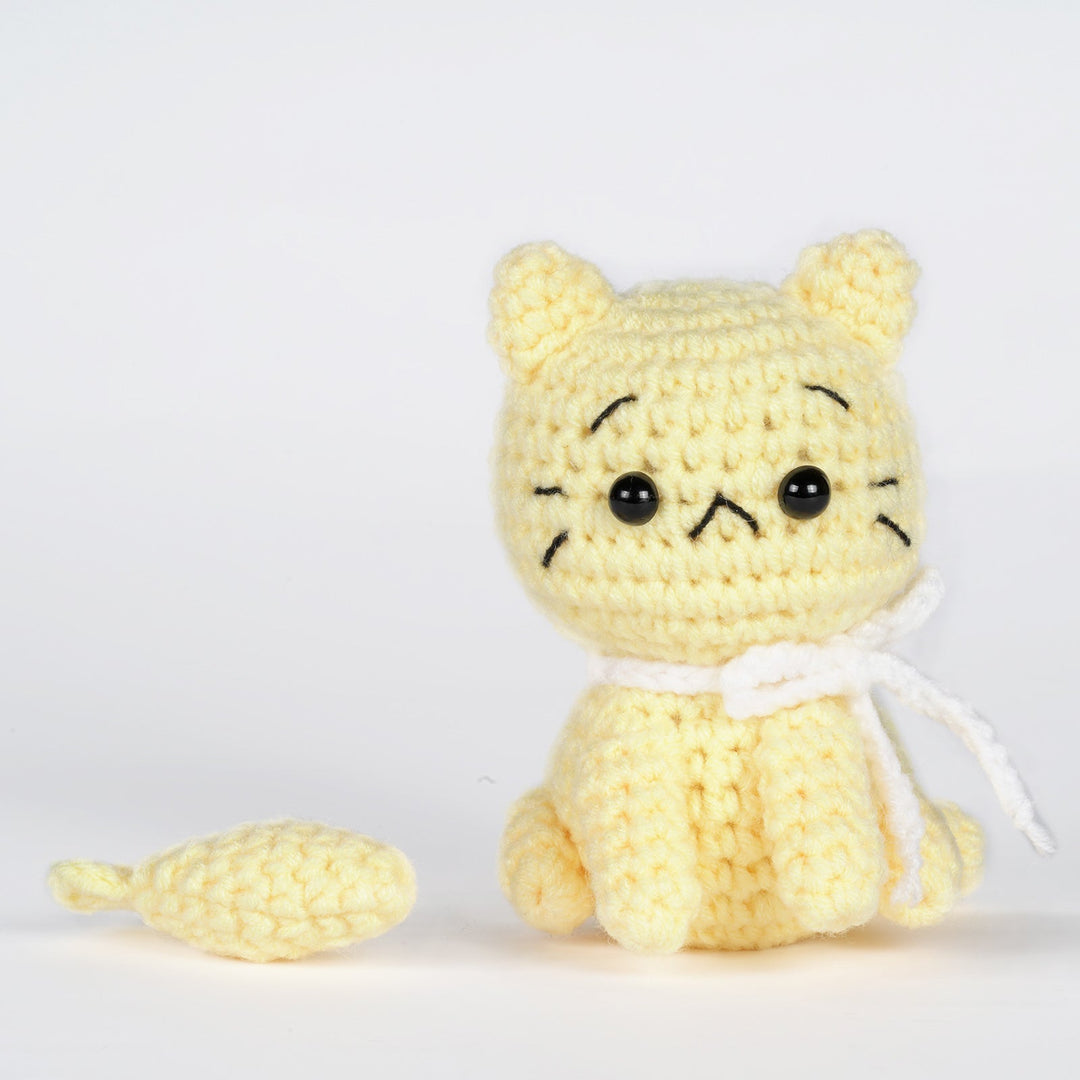 Cats Amigurumi DIY Crochet Kit Wizardi F07N8-M124