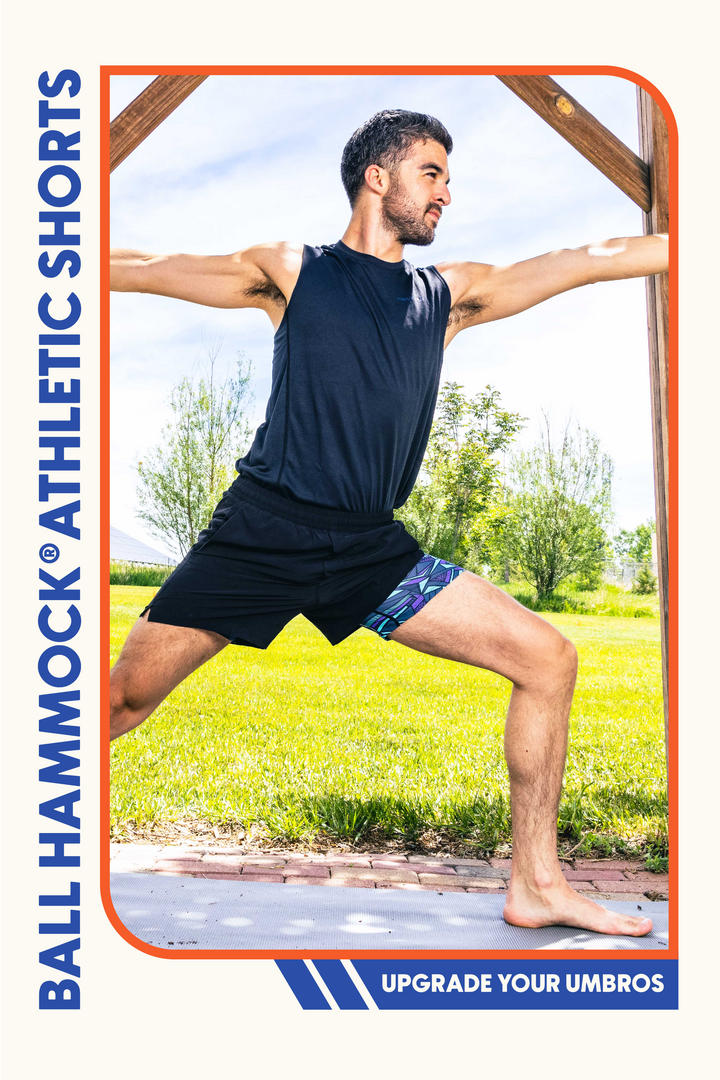 The Anti-Bounce | Black Ball Hammock® 5 Inch Athletic Shorts