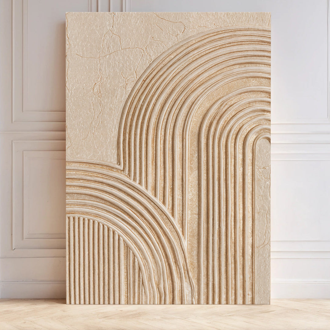 Abstract Minimalist Impasto Wall Art