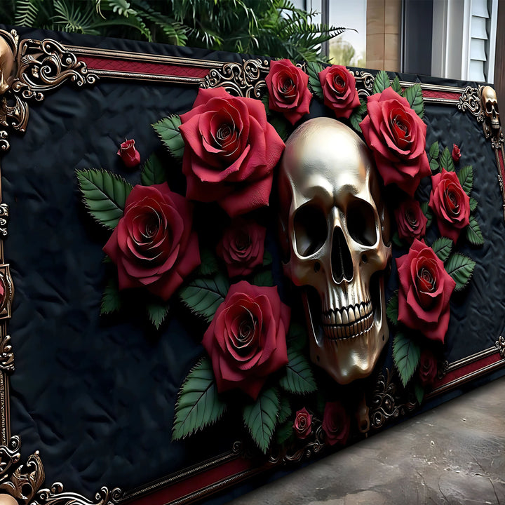 3D Vintage Skull Wall Art III