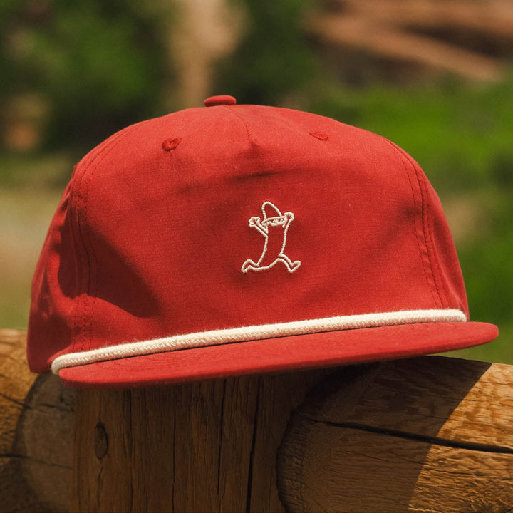 The Peel Out | Cardinal Red Banana Snapback Hat