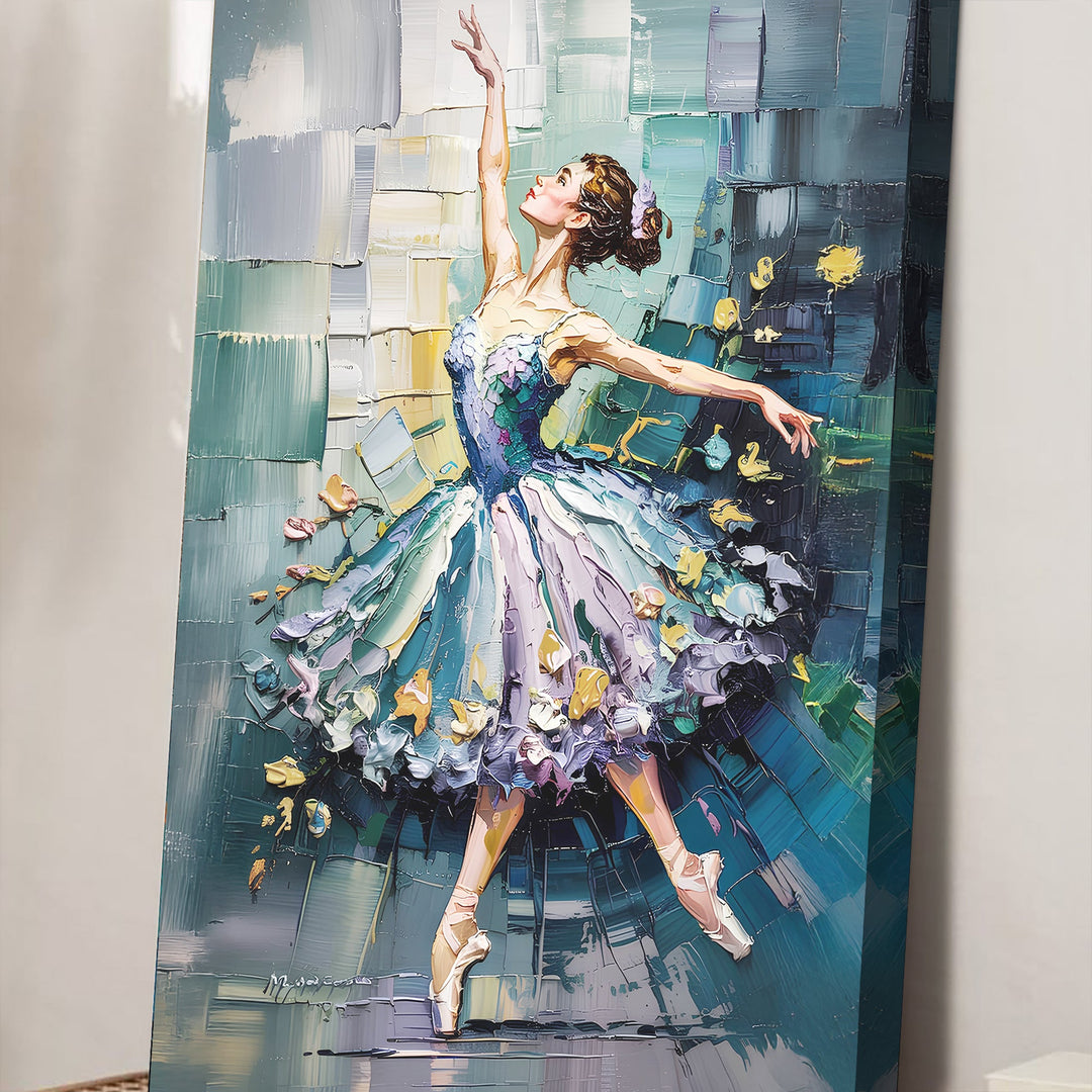 Ballerina Abstract Wall Art
