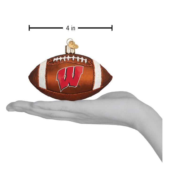 Wisconsin Football Ornament