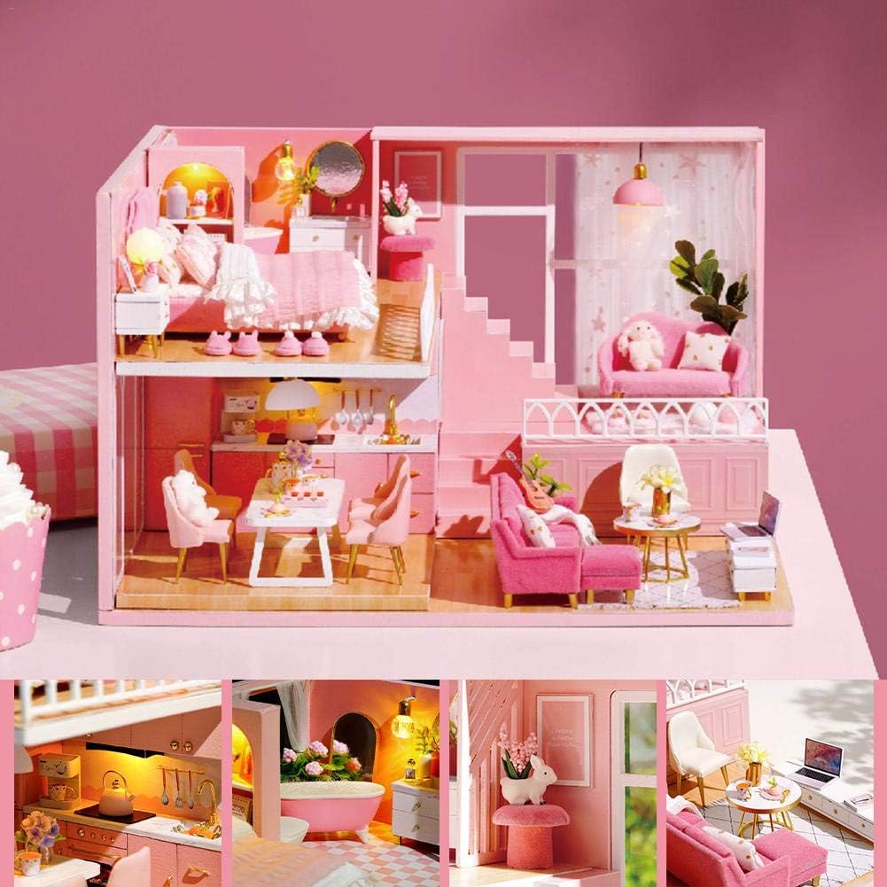Miniature Wizardi Roombox Kit - Romantic Story Dollhouse Kit