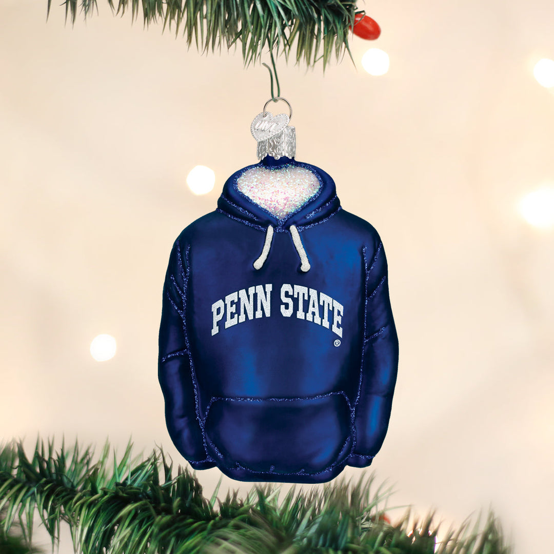 Penn State Hoodie Ornament