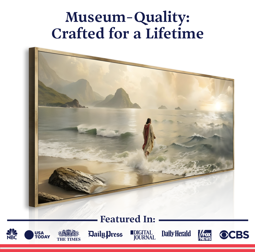 Walking on Water - Faith Wall Art IV