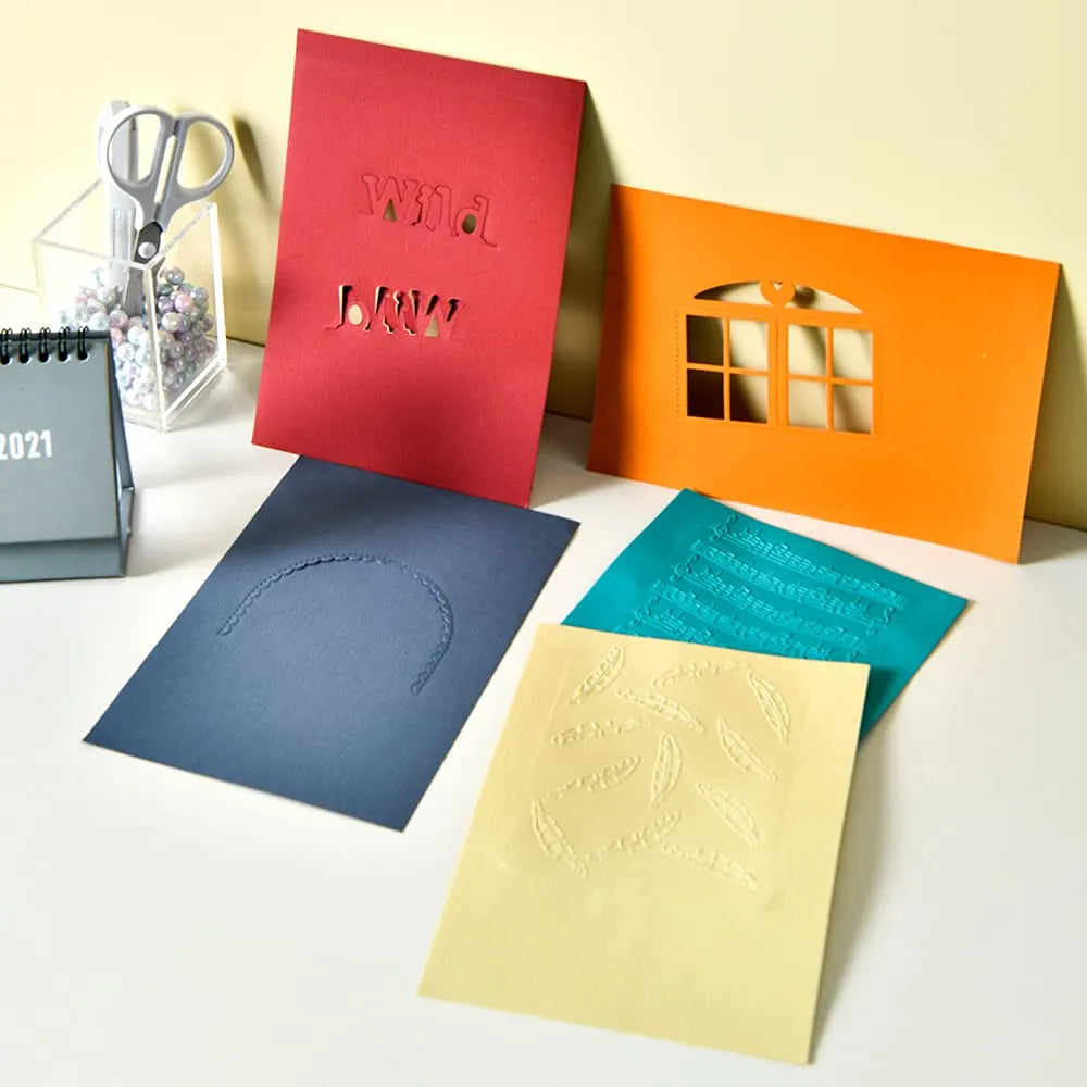 Die Cutting & Embossing Machine Combo Opening with 2 Cutting Pads for Craft & Arts