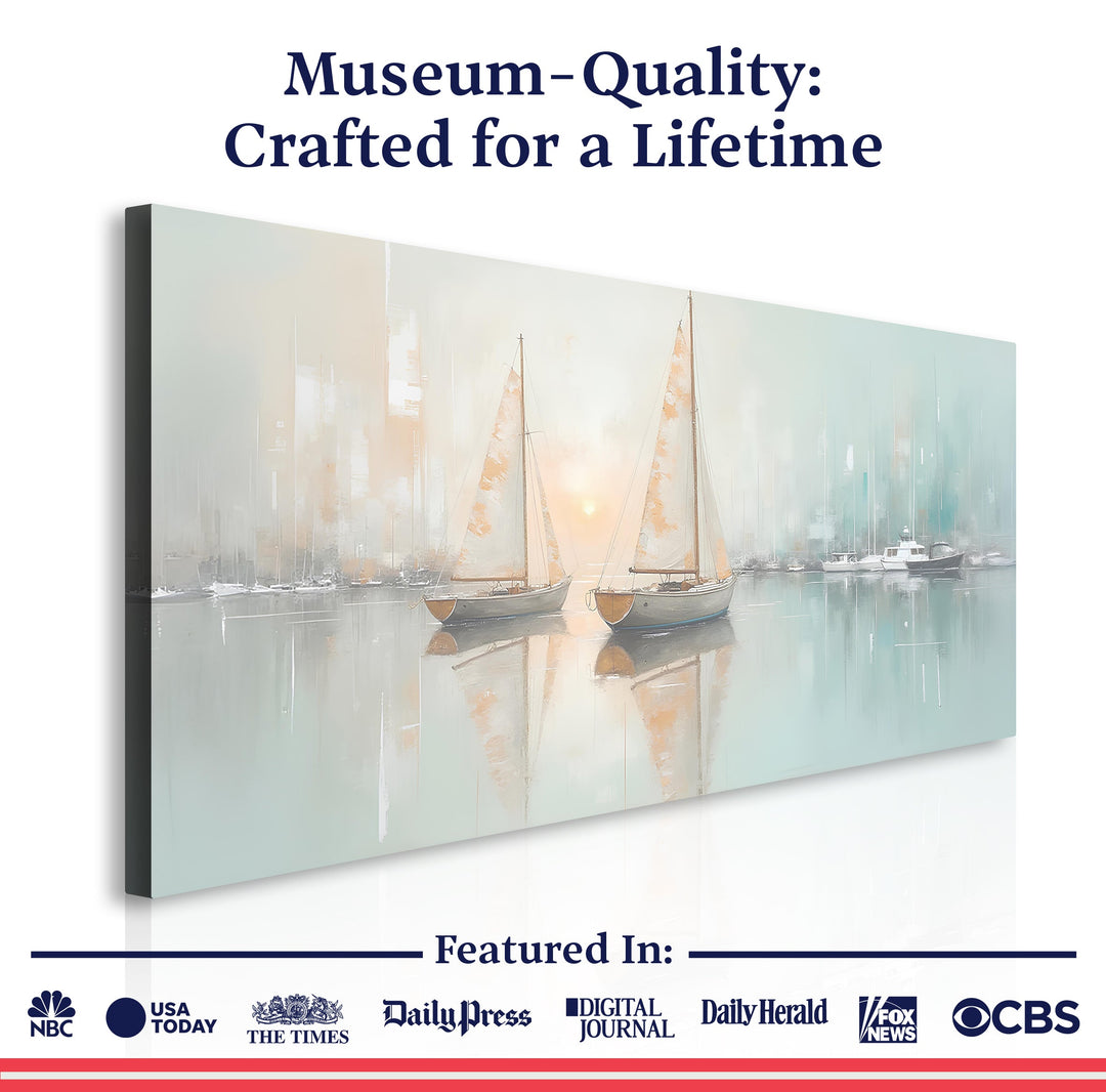 Abstract Pier and Dock Wall Art